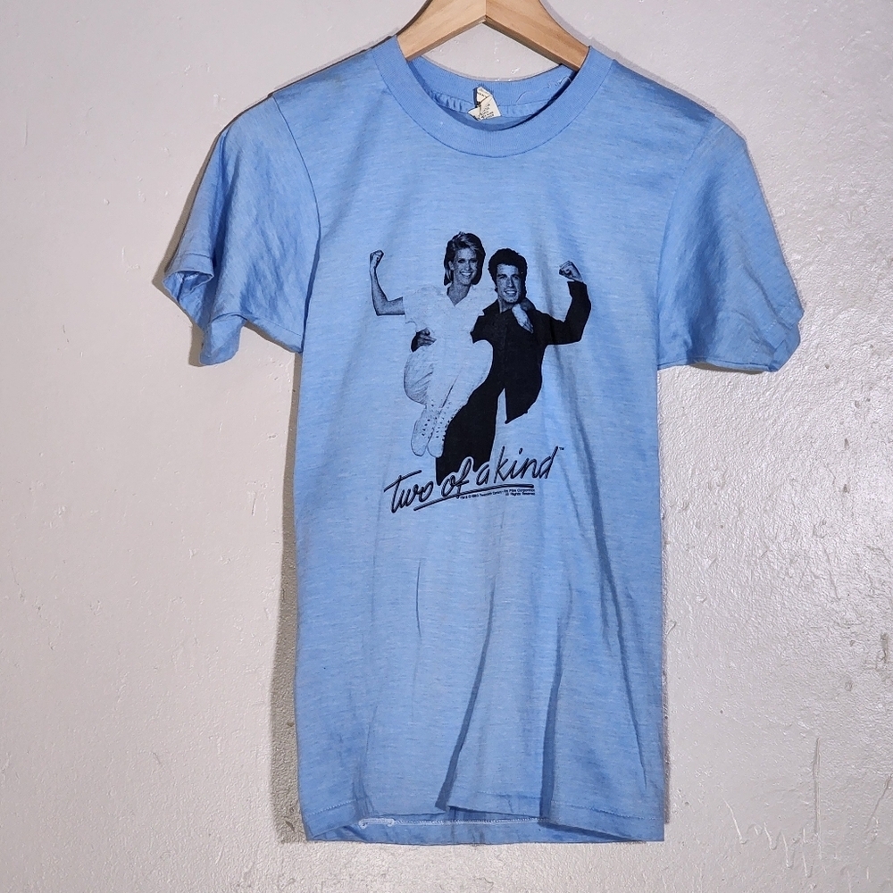 Screen Stars 1983 Vintage Blue Graphic T-Shirt